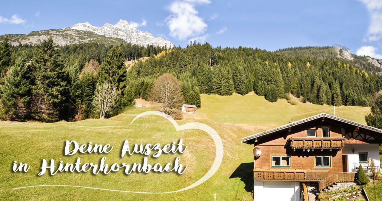 Ferienhaus Hochvogel Hinterhornbach Exterior foto